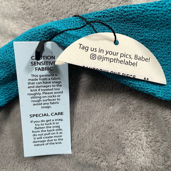 JMP The Label Santorini Swimsuit One Piece Medium Stretch Beach Vacation New - Picture 4 of 6